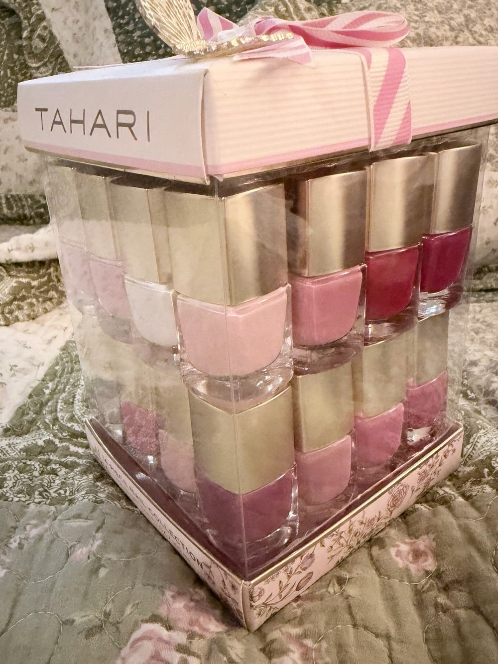 Tahari Pink & Rose Nail Polish Set